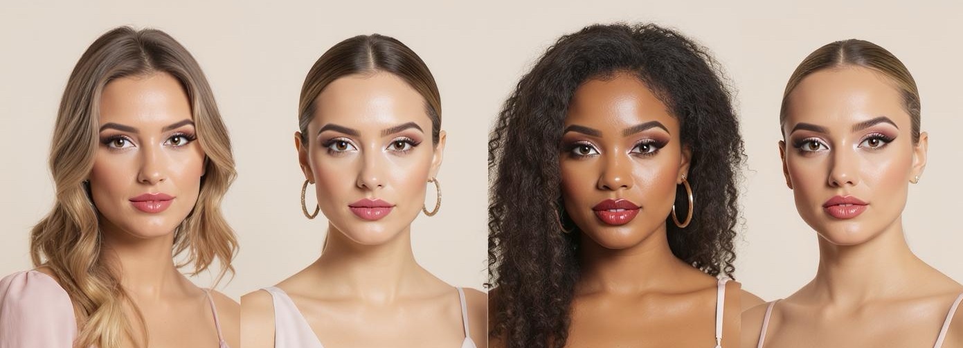 YouCam makeup virtual try-on interface